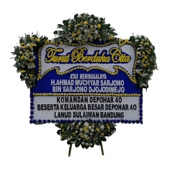 bunga papan duka cita